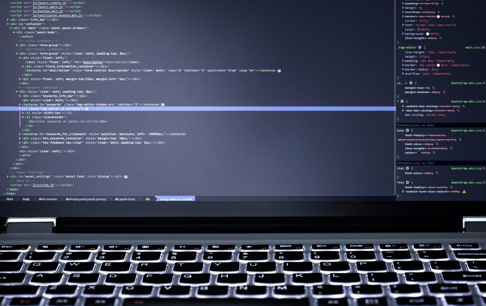Secure Admin Panel Development