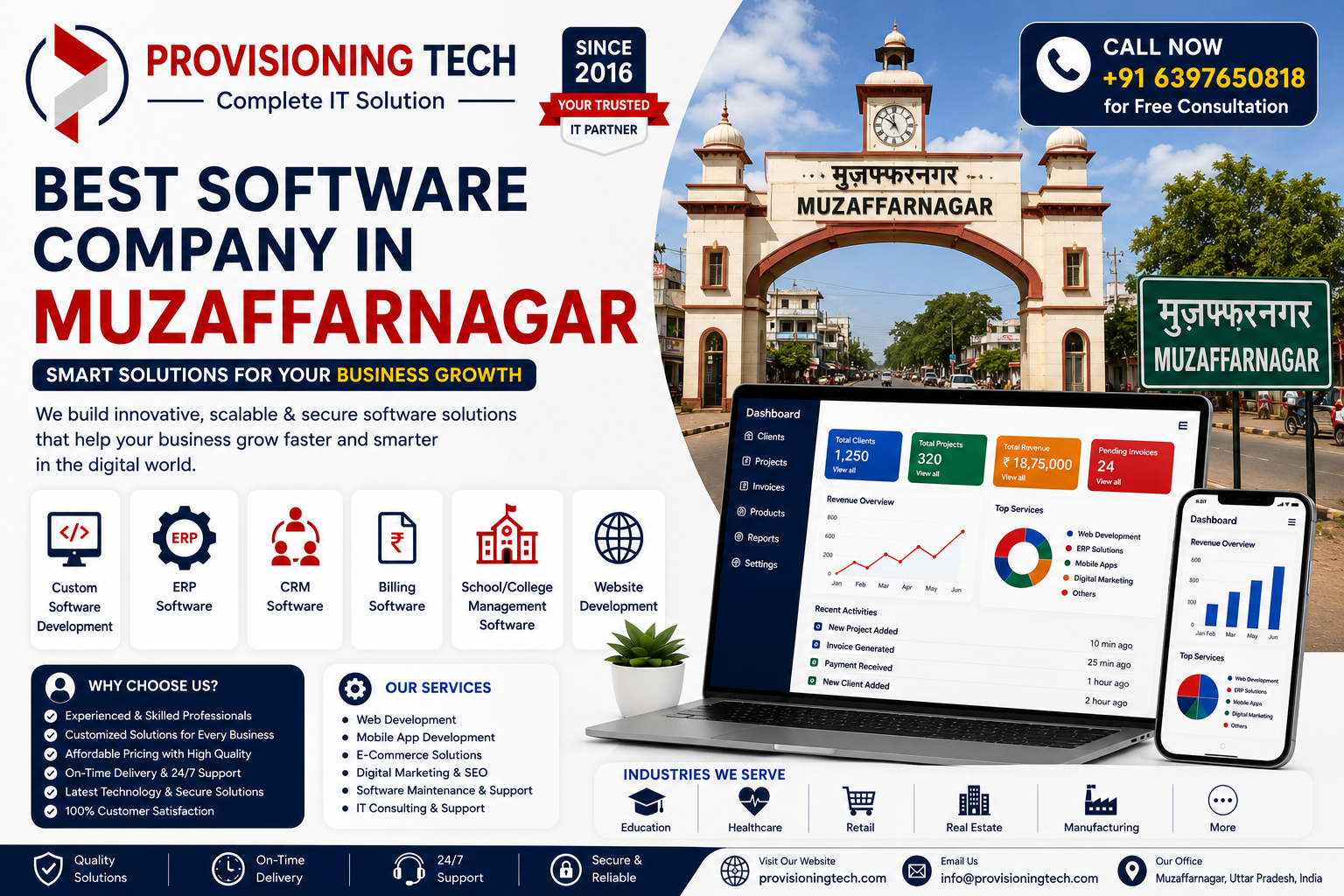best software company in Muzaffarnagar