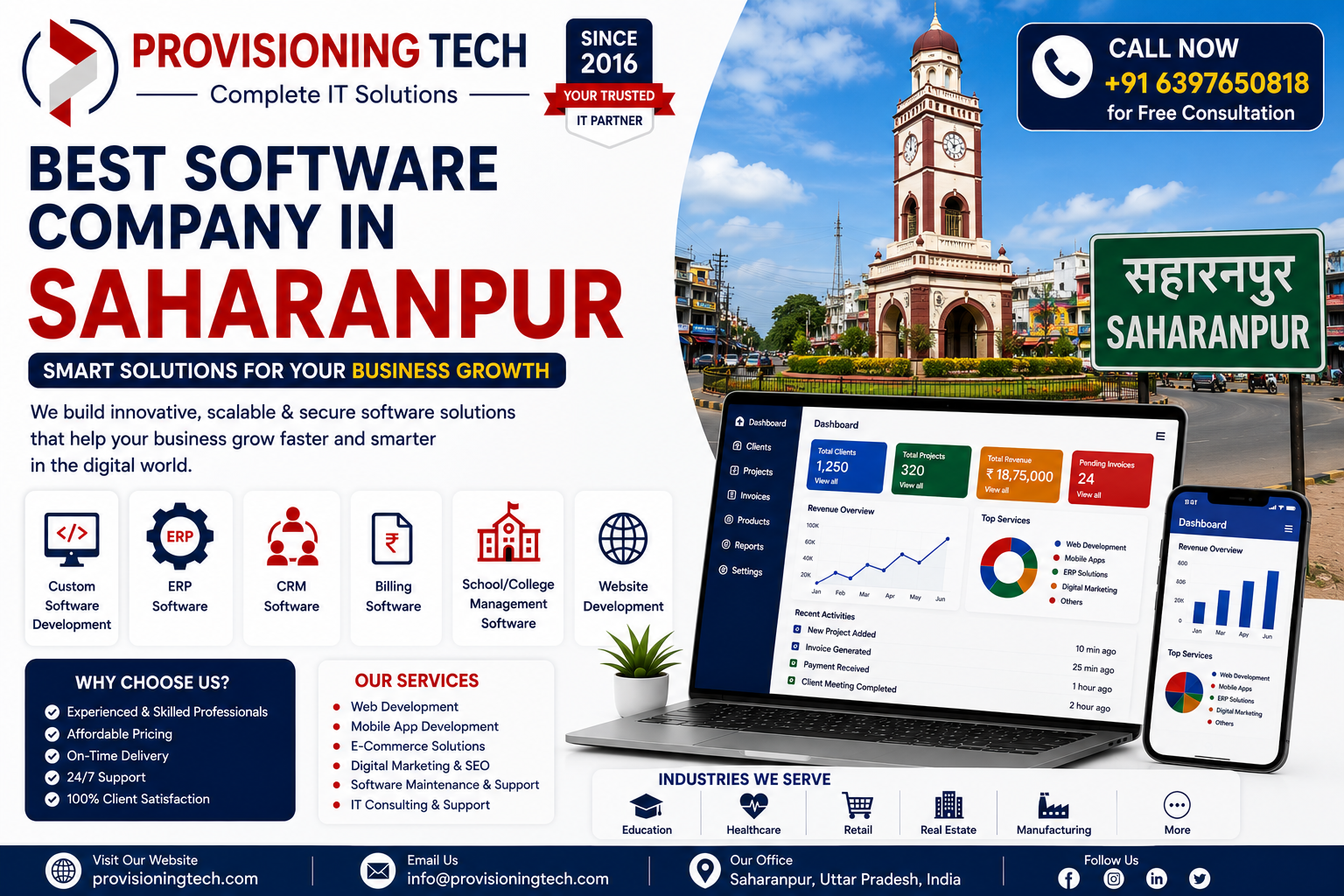 best software company in Saharanpur