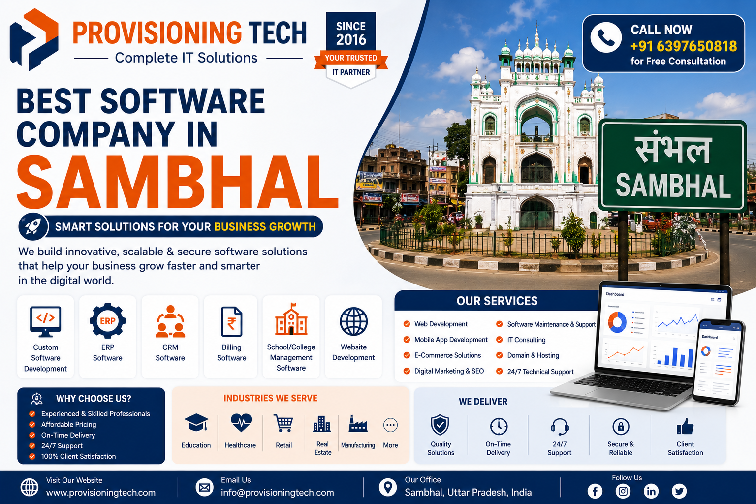 best software company in Sambhal