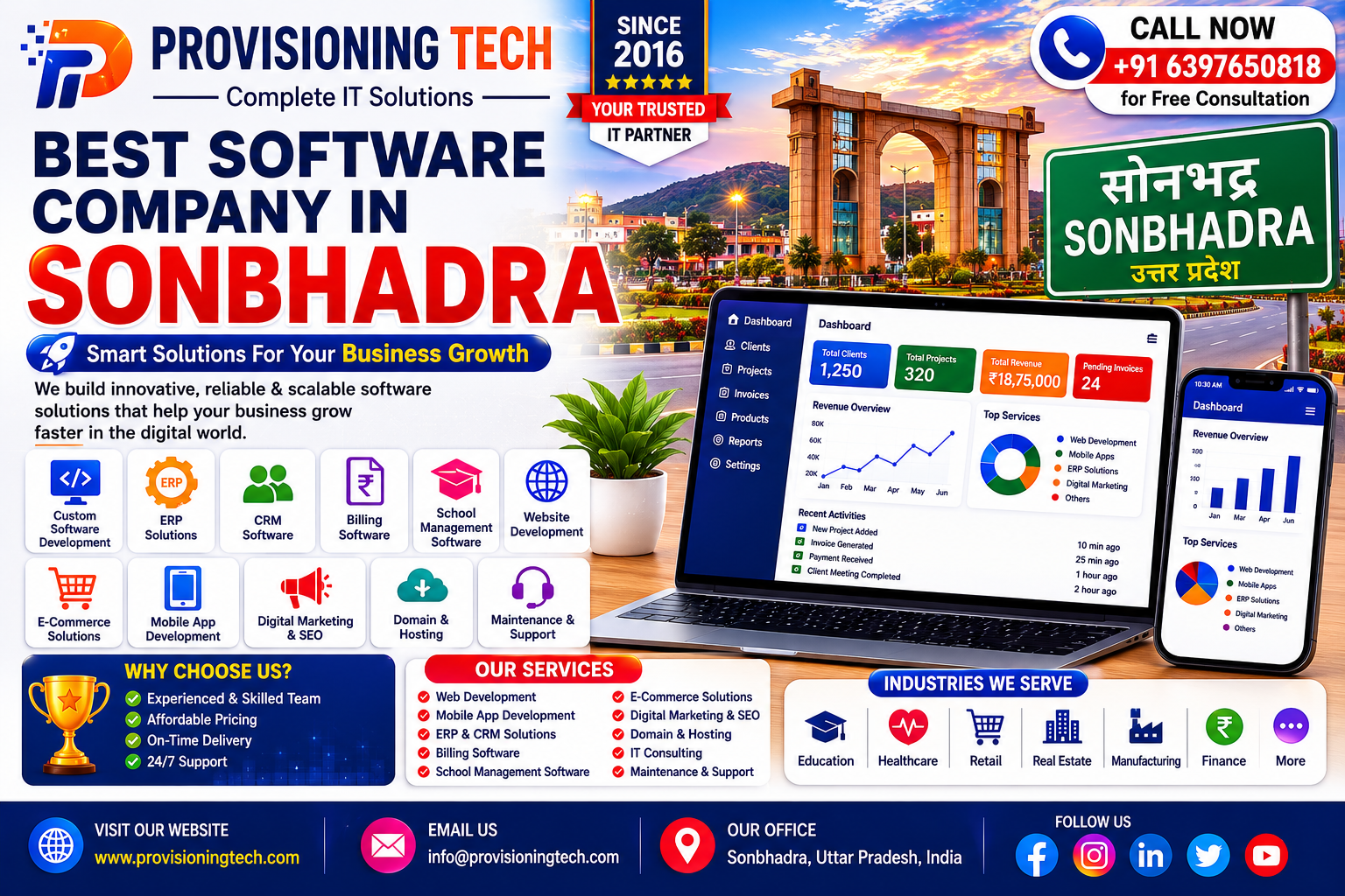 best software company in Sonbhadra