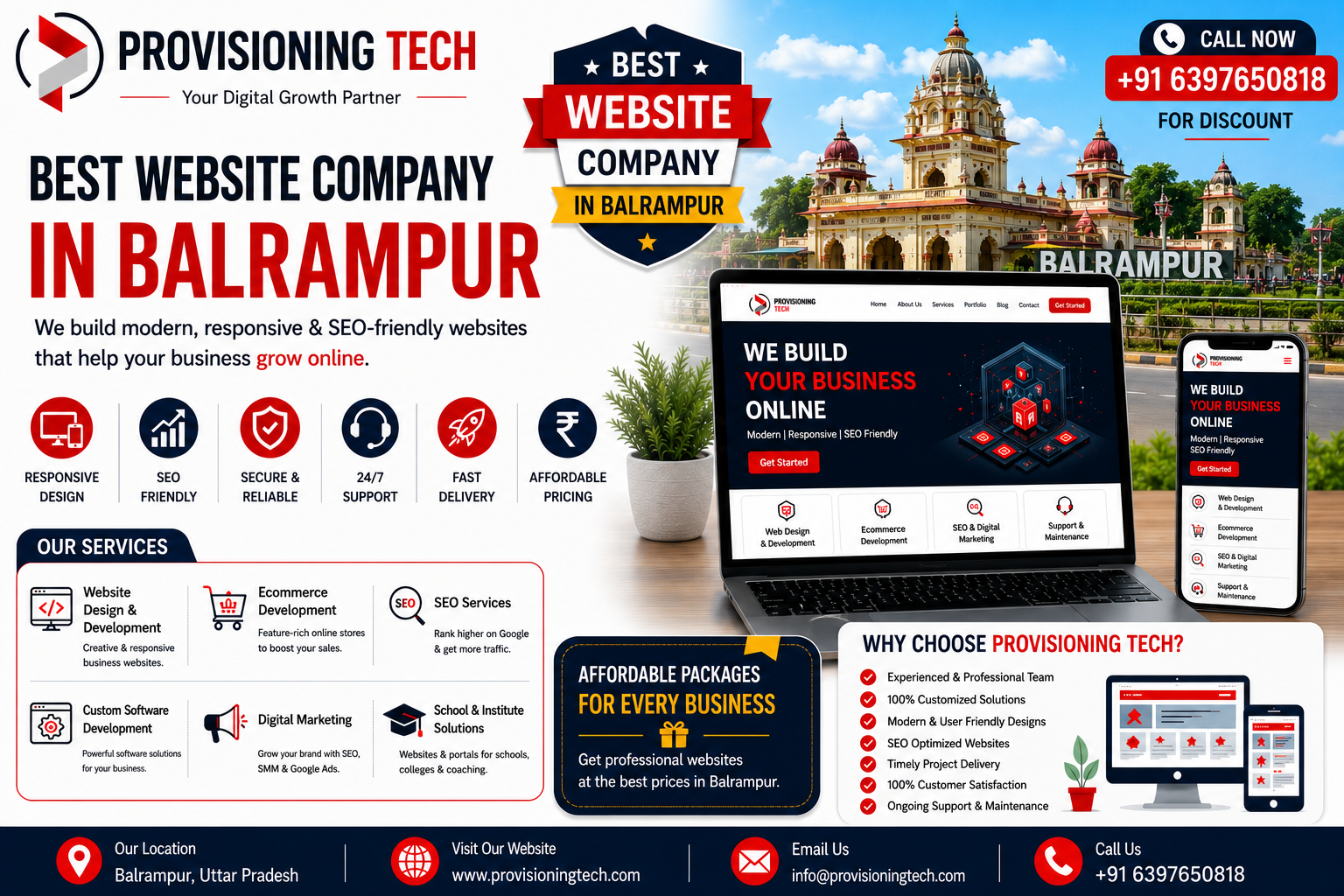 Best Website Company In Balrampur