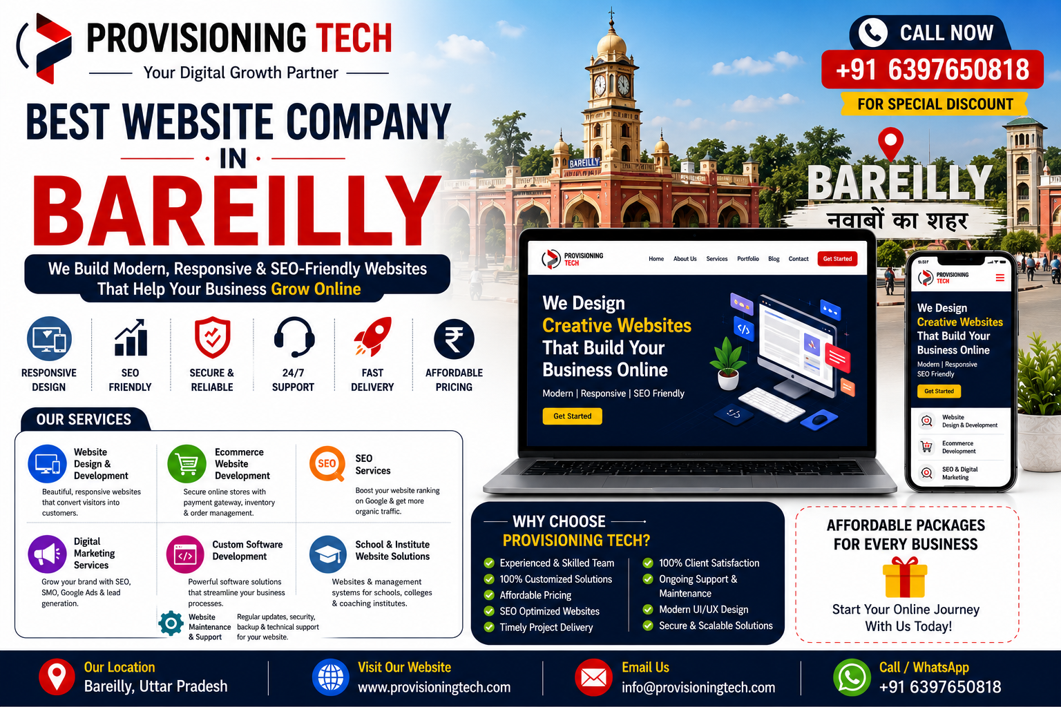 Best Website Company In Bareilly