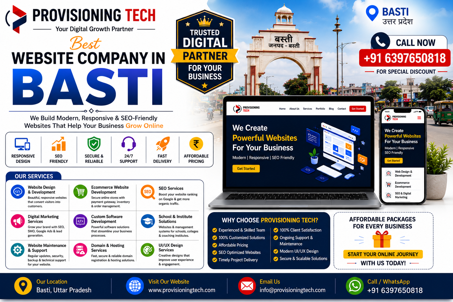 Best Website Company In Basti