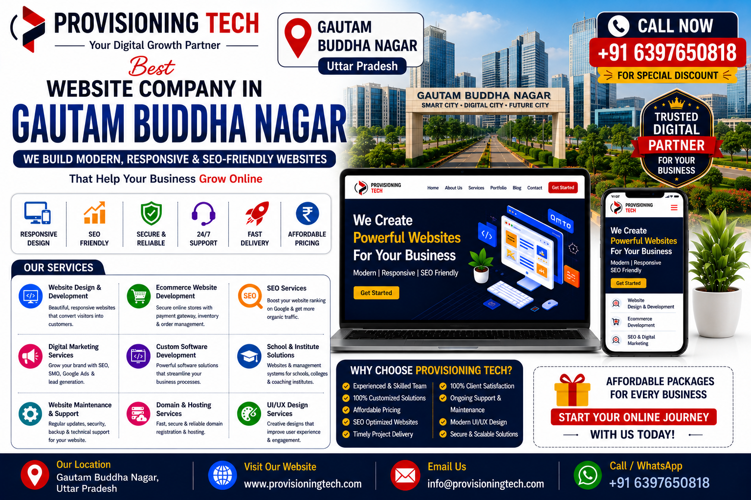 Best Website Company In Gautam Buddha Nagar