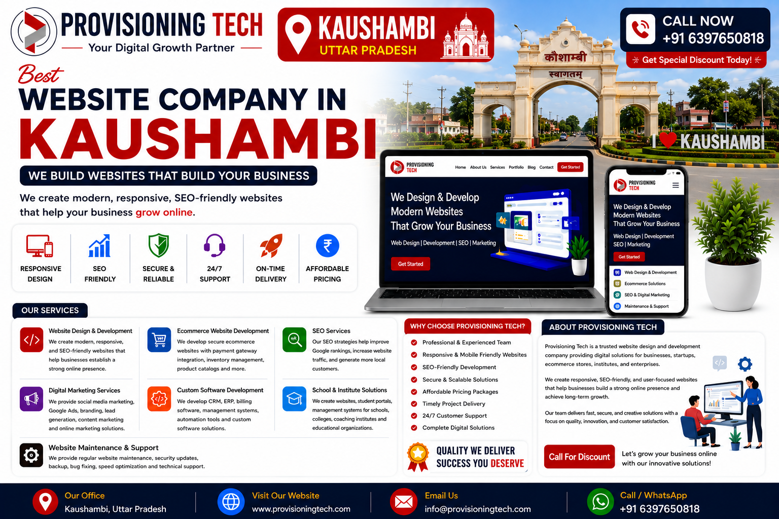 Best Website Company In Kaushambi