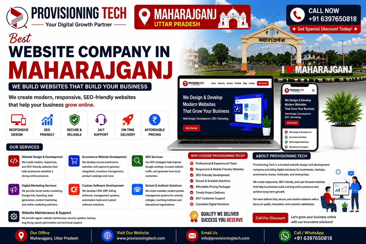 Best Website Company In Maharajganj