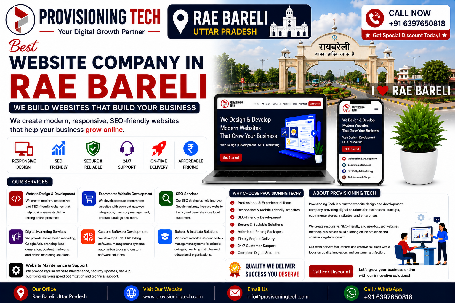 Best Website Company In Rae Bareli