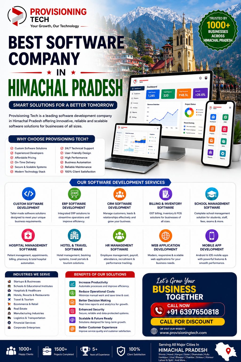 Best Software Company In Himachal Pradesh