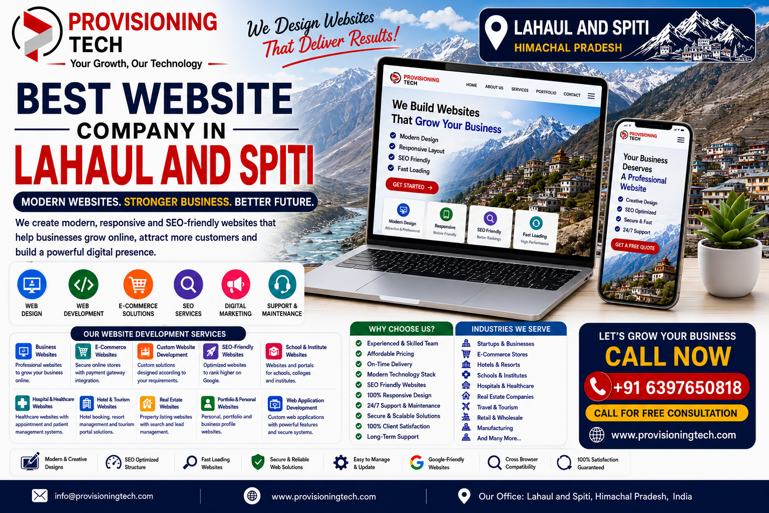 Best Website Company In Lahaul and Spiti