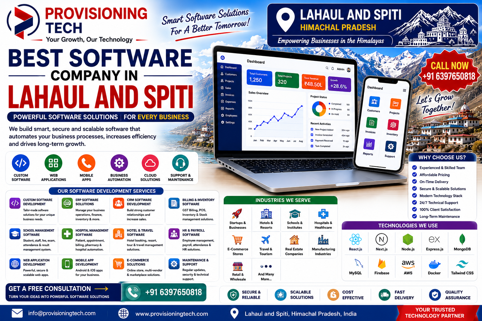 Best Software Company In Lahaul and Spiti