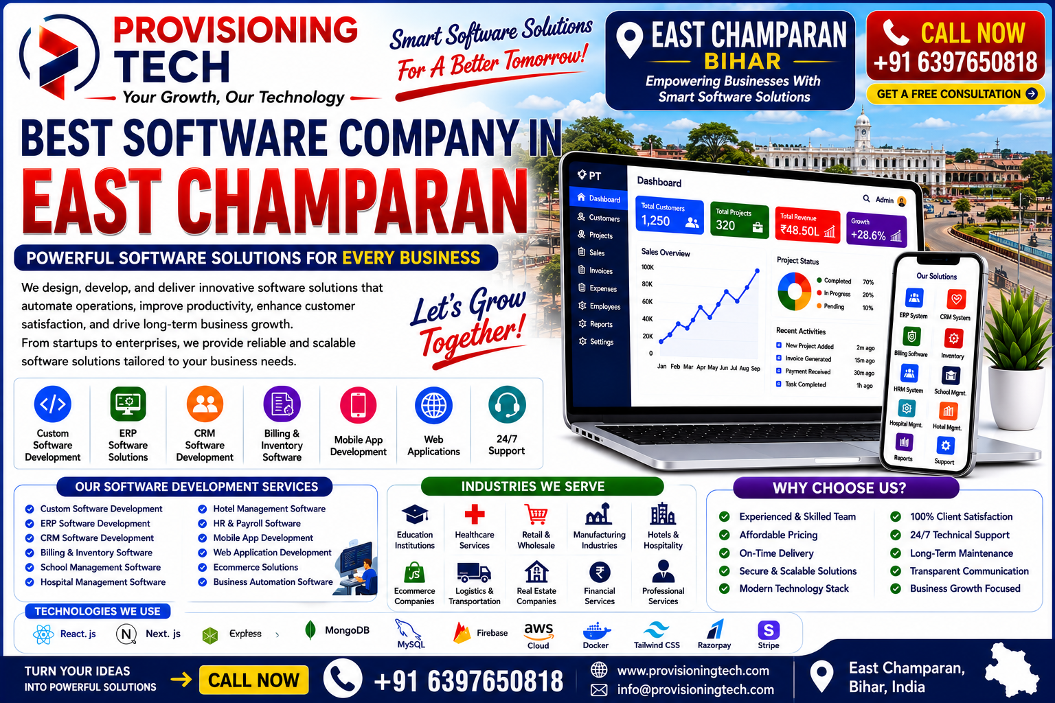 Best Software Company In East Champaran