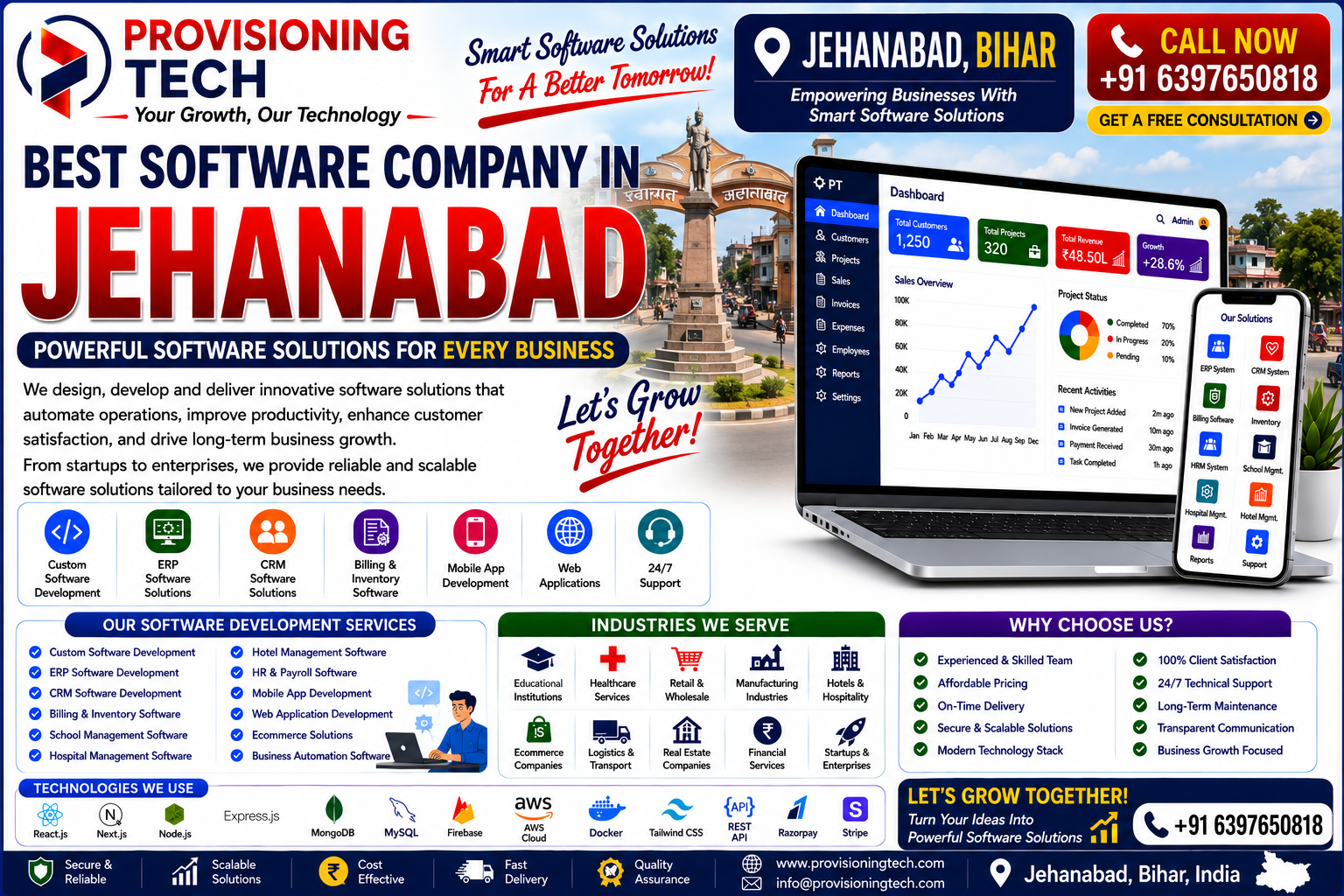 Best Software Company In Jehanabad