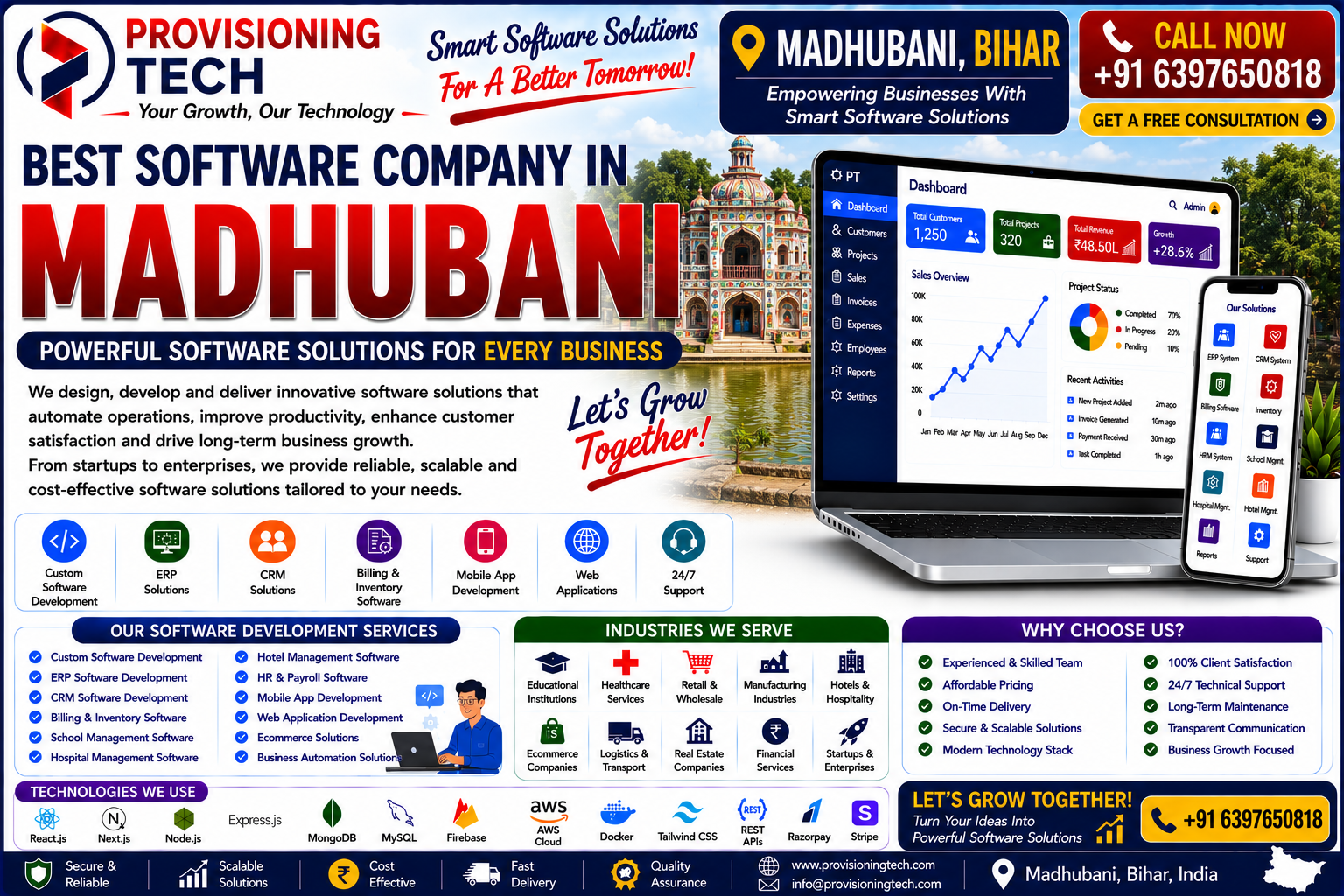 Best Software Company In Madhubani
