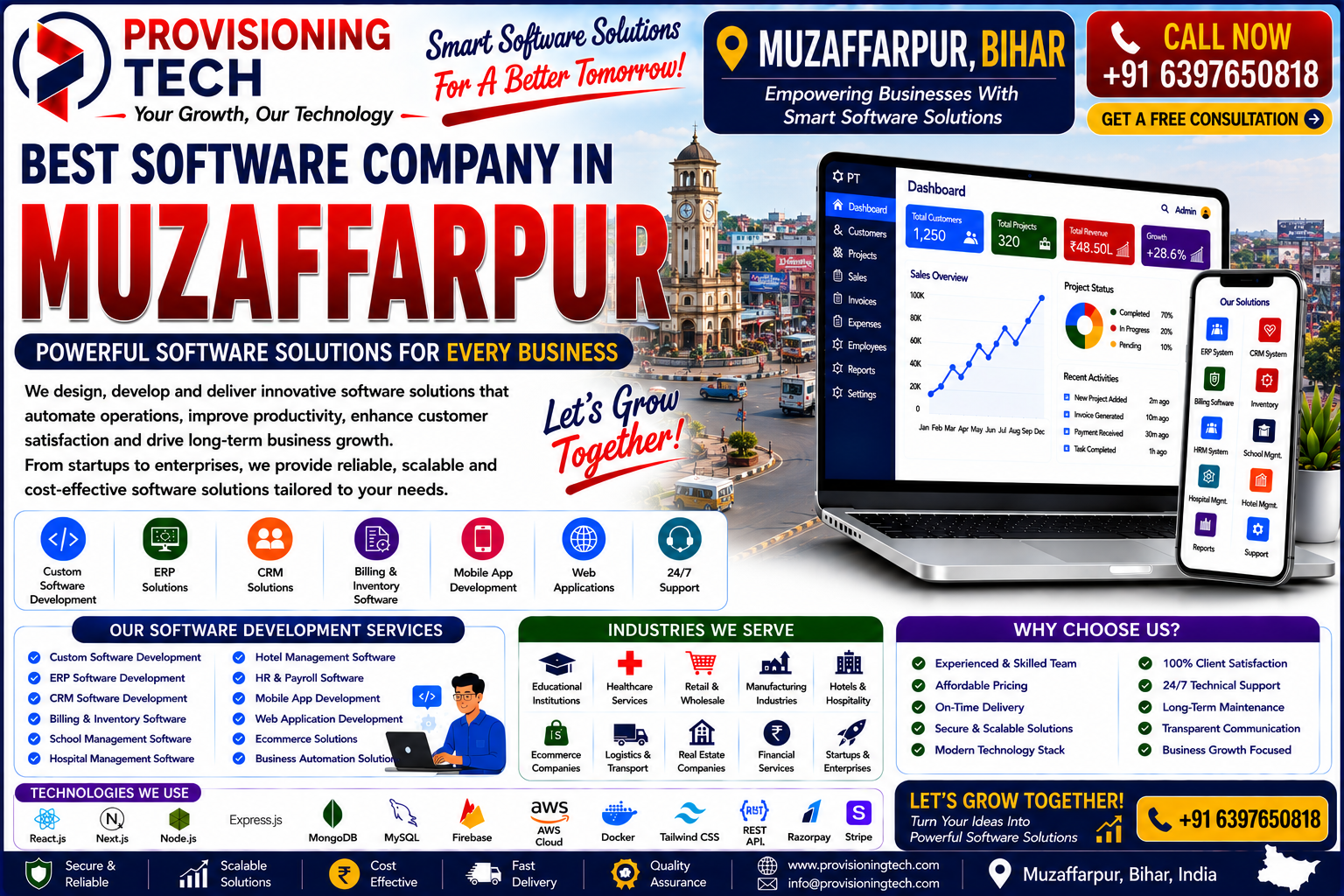 Best Software Company In Muzaffarpur