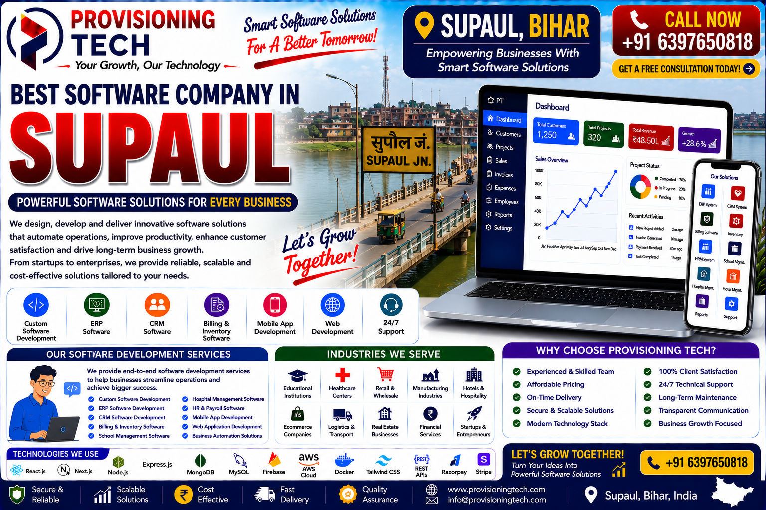 Best Software Company In Supaul