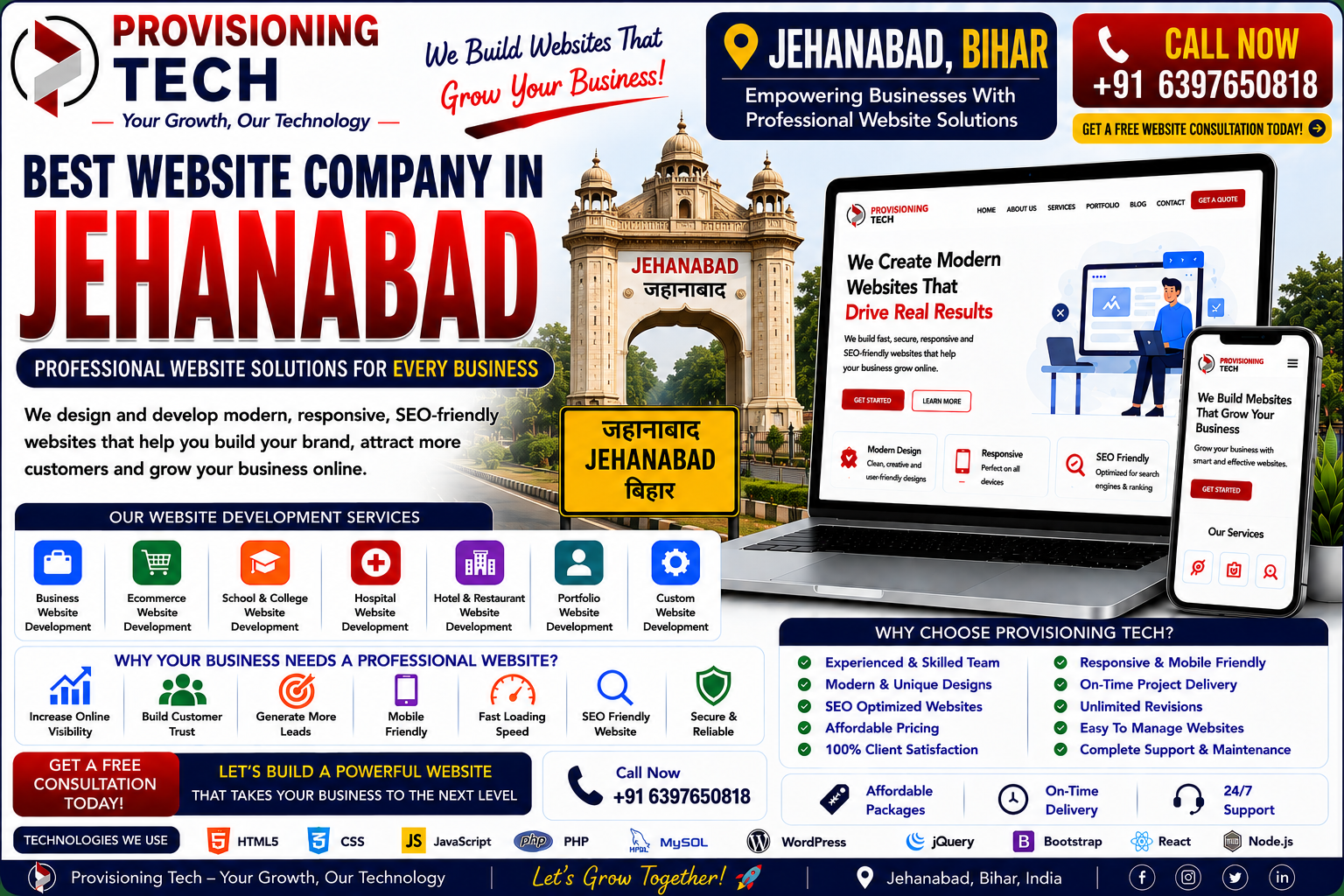 Best Website Company In Jehanabad