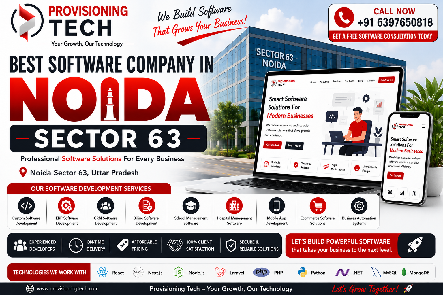 Best Software Company In Noida Sector 63