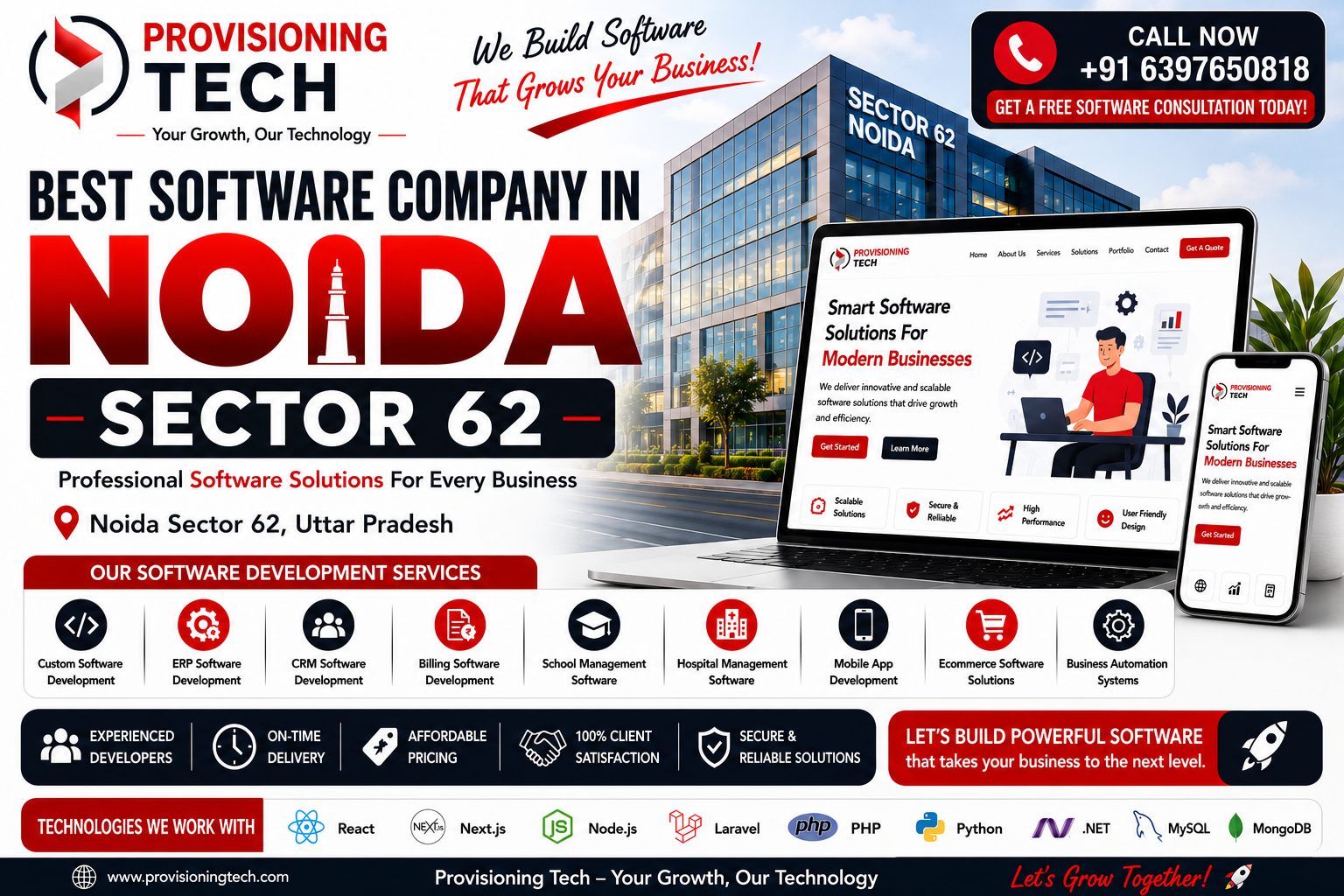 Best Software Company In Noida Sector 62