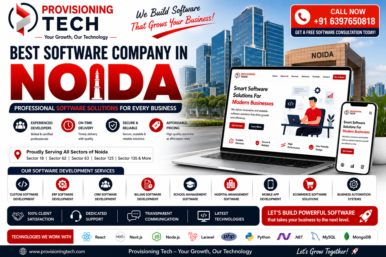 Best Software Company In Noida Sector 135