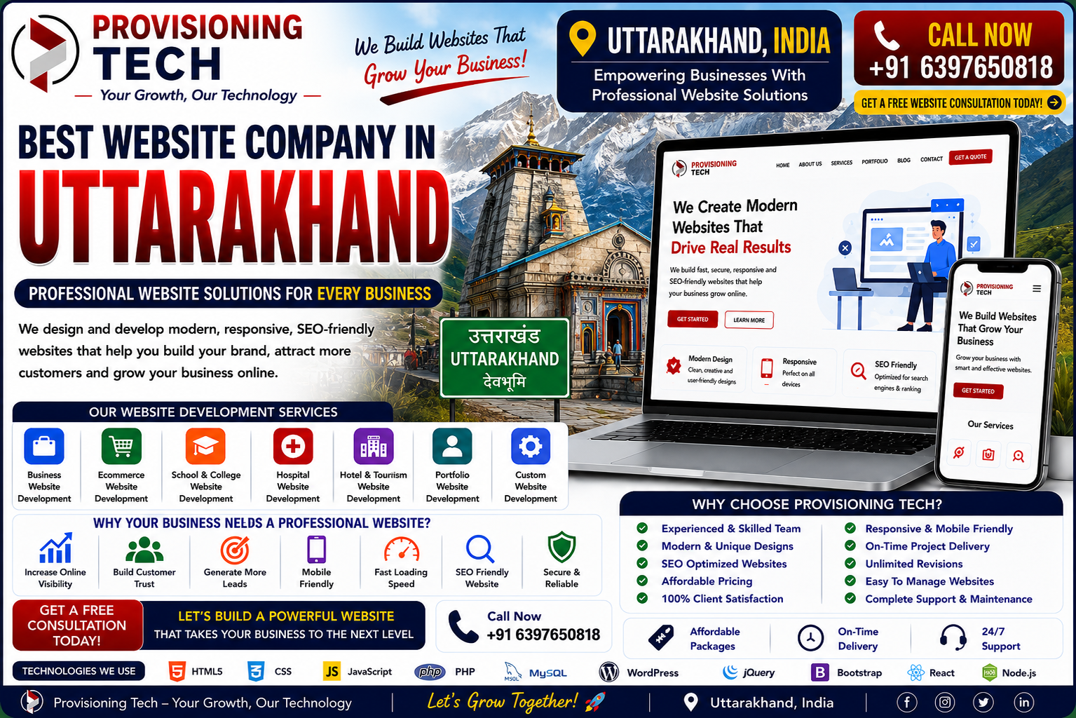 Best Website Company In Uttarakhand