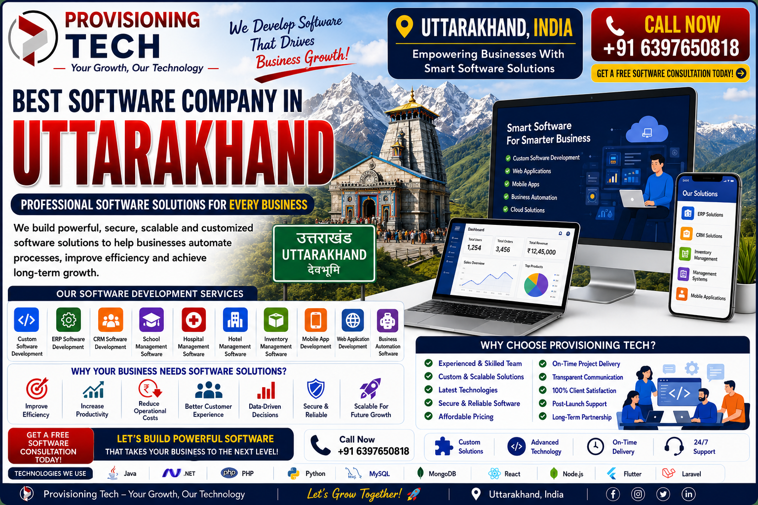 Best Software Company In Uttarakhand