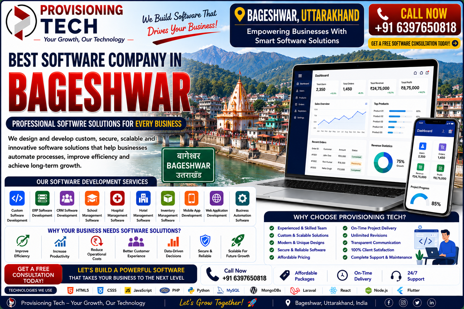Best Software Company In Bageshwar