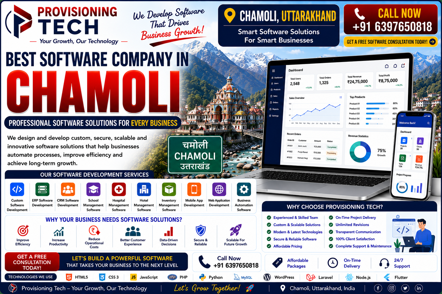 Best Software Company In Chamoli