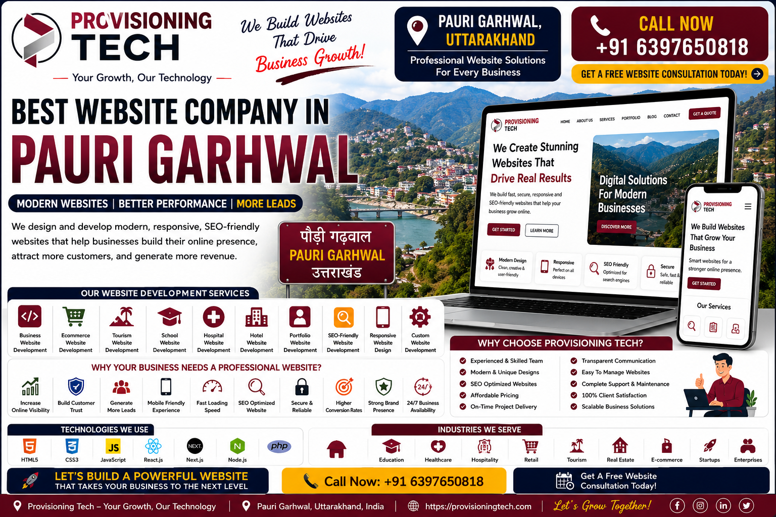 Best Website Company In Pauri Garhwal