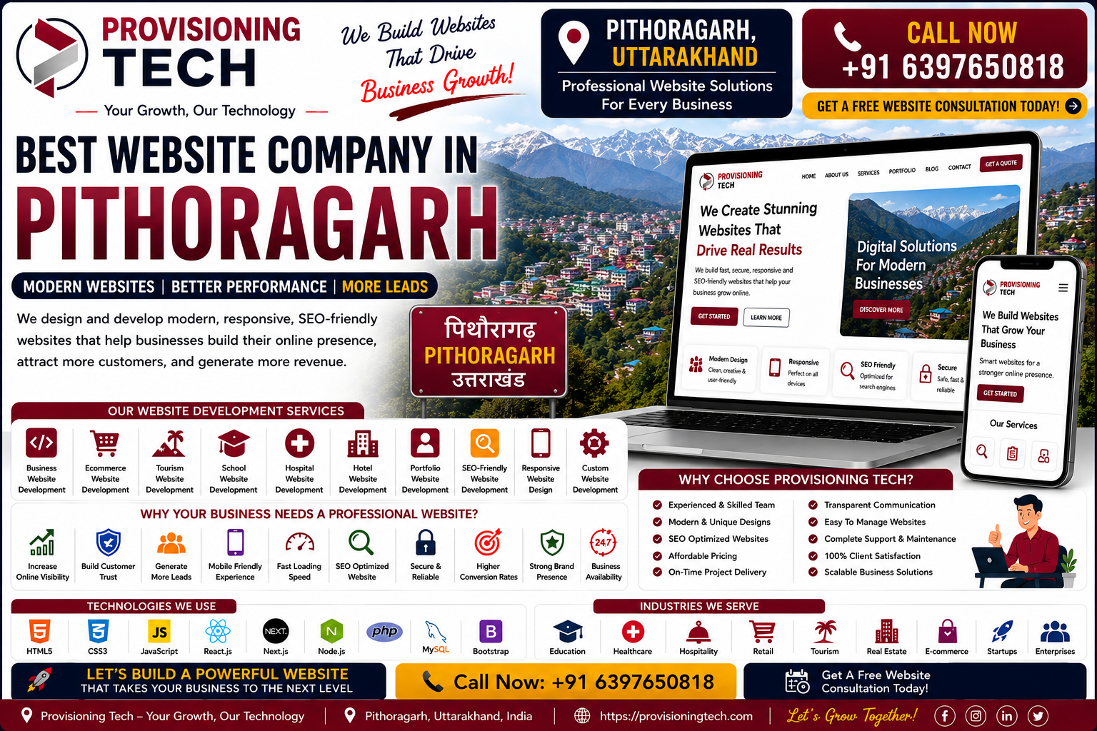 Best Website Company In Pithoragarh