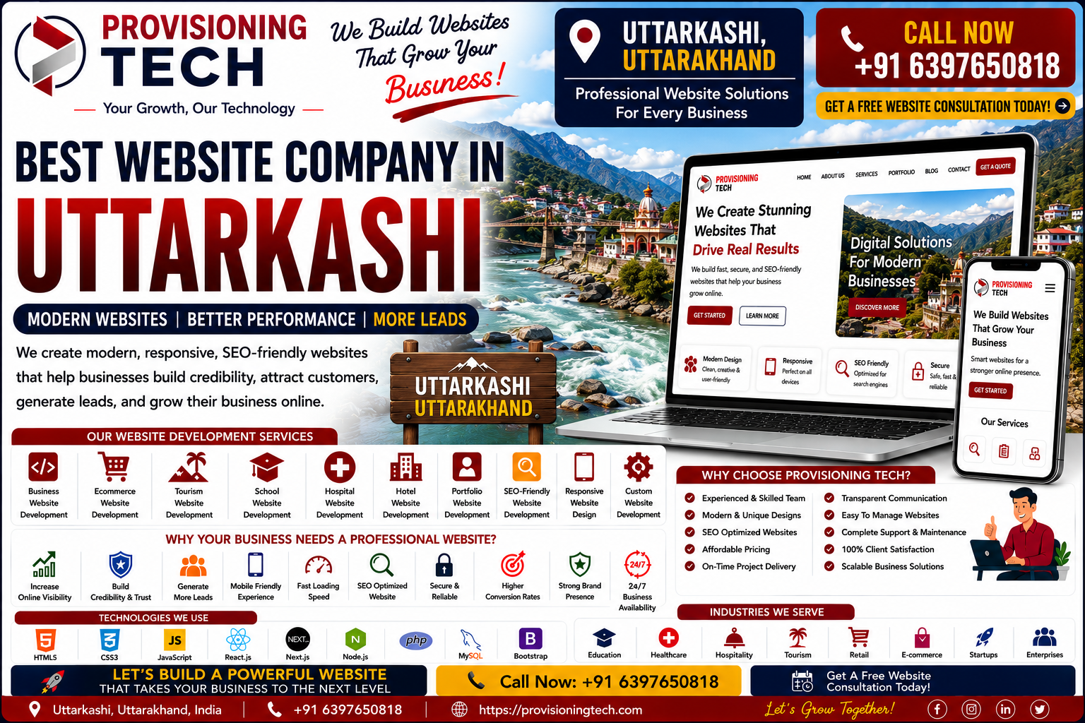 Best Website Company In Uttarkashi