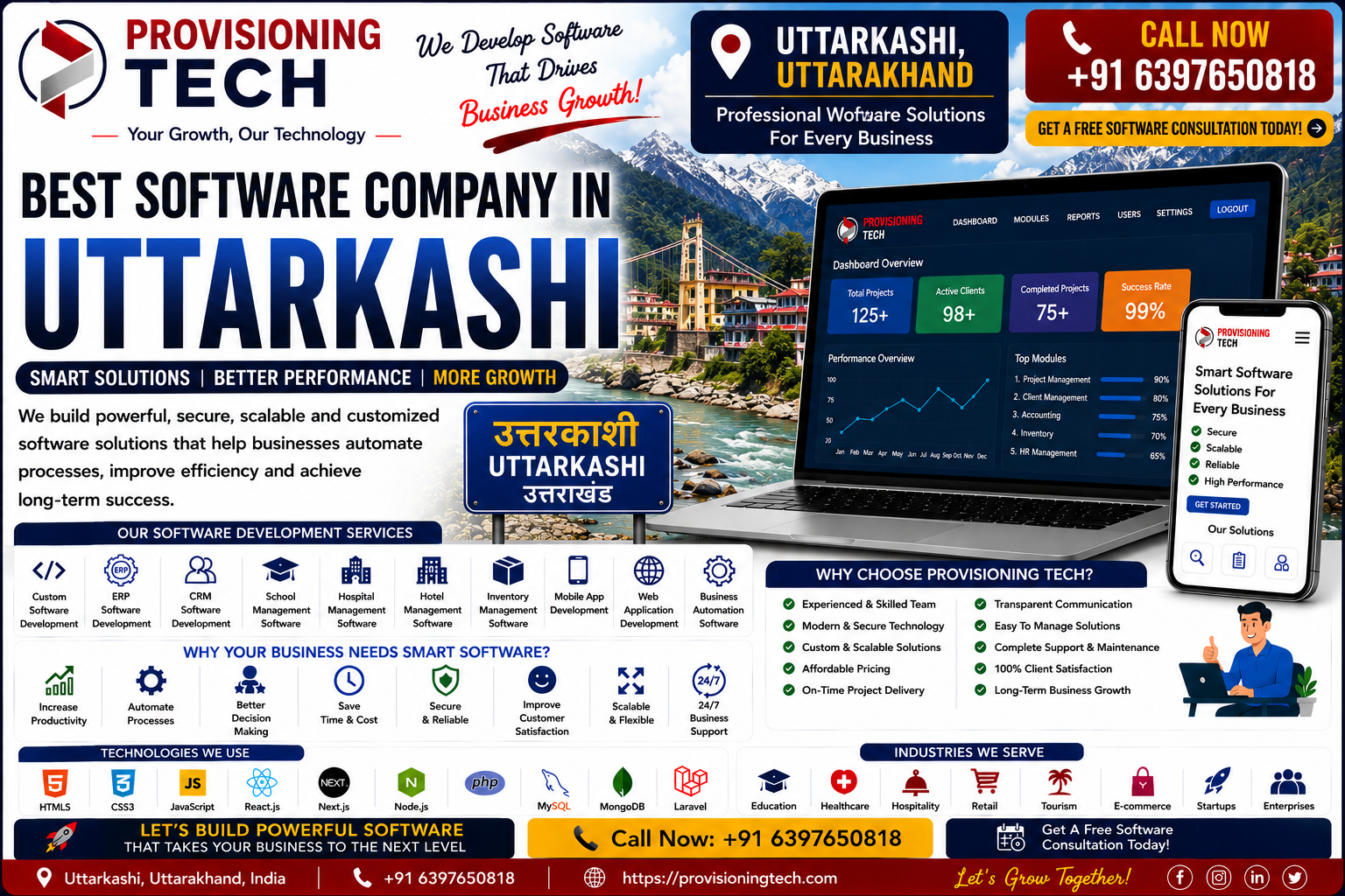 Best Software Company In Uttarkashi