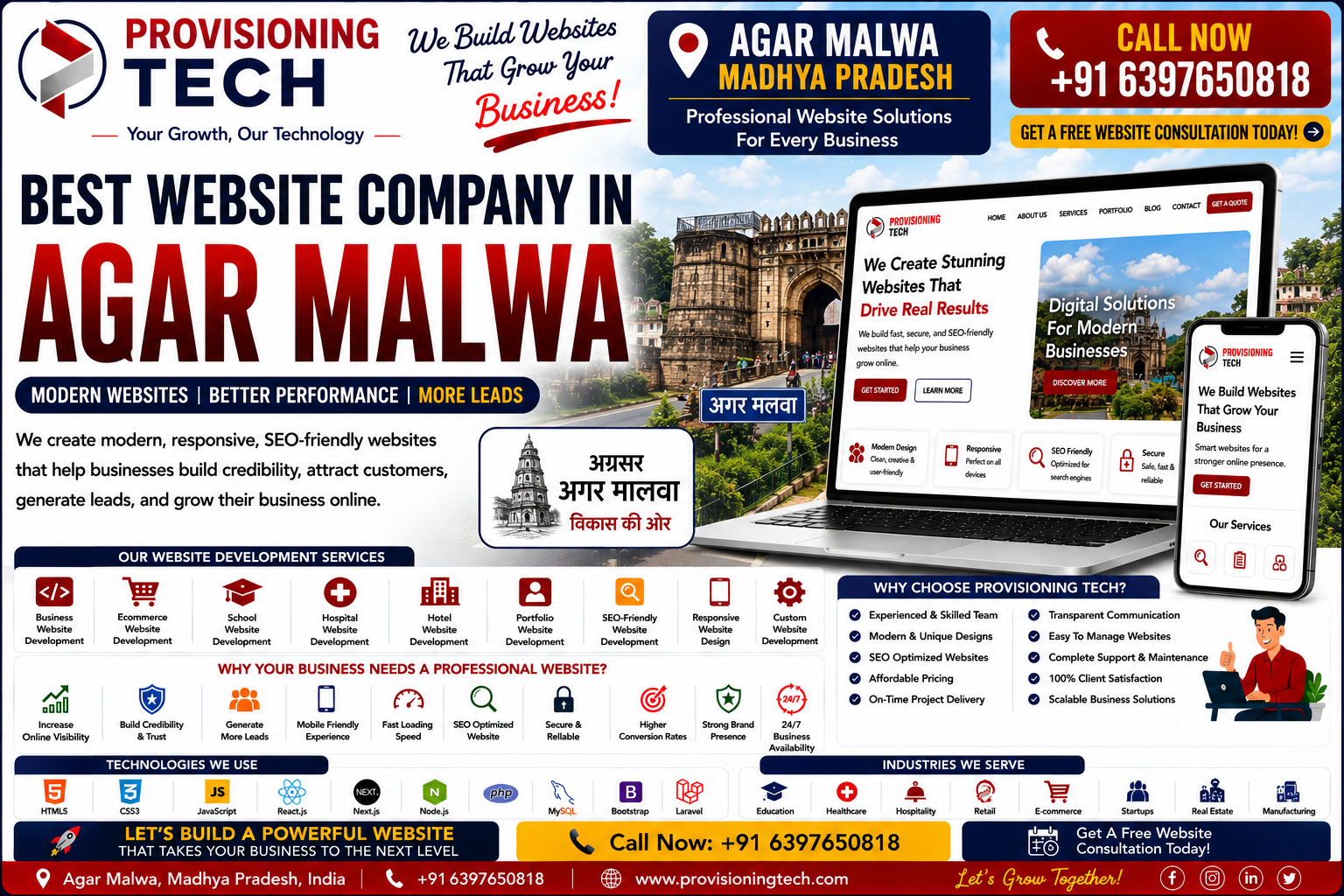 Best Website Company In Agar Malwa