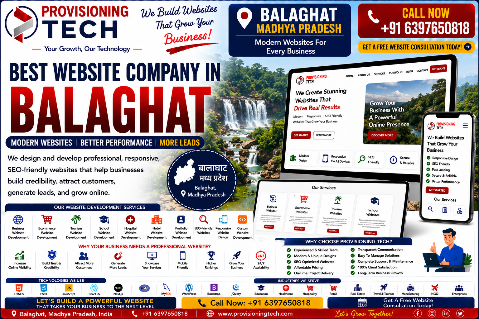 Best Website Company In Balaghat