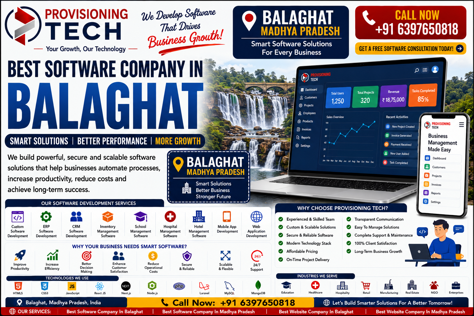 Best Software Company In Balaghat