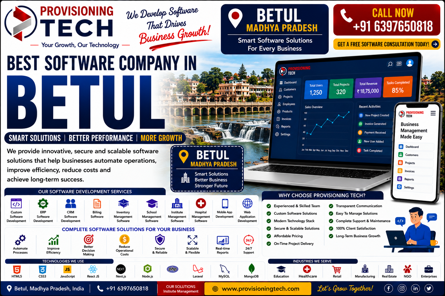 Best Software Company In Betul
