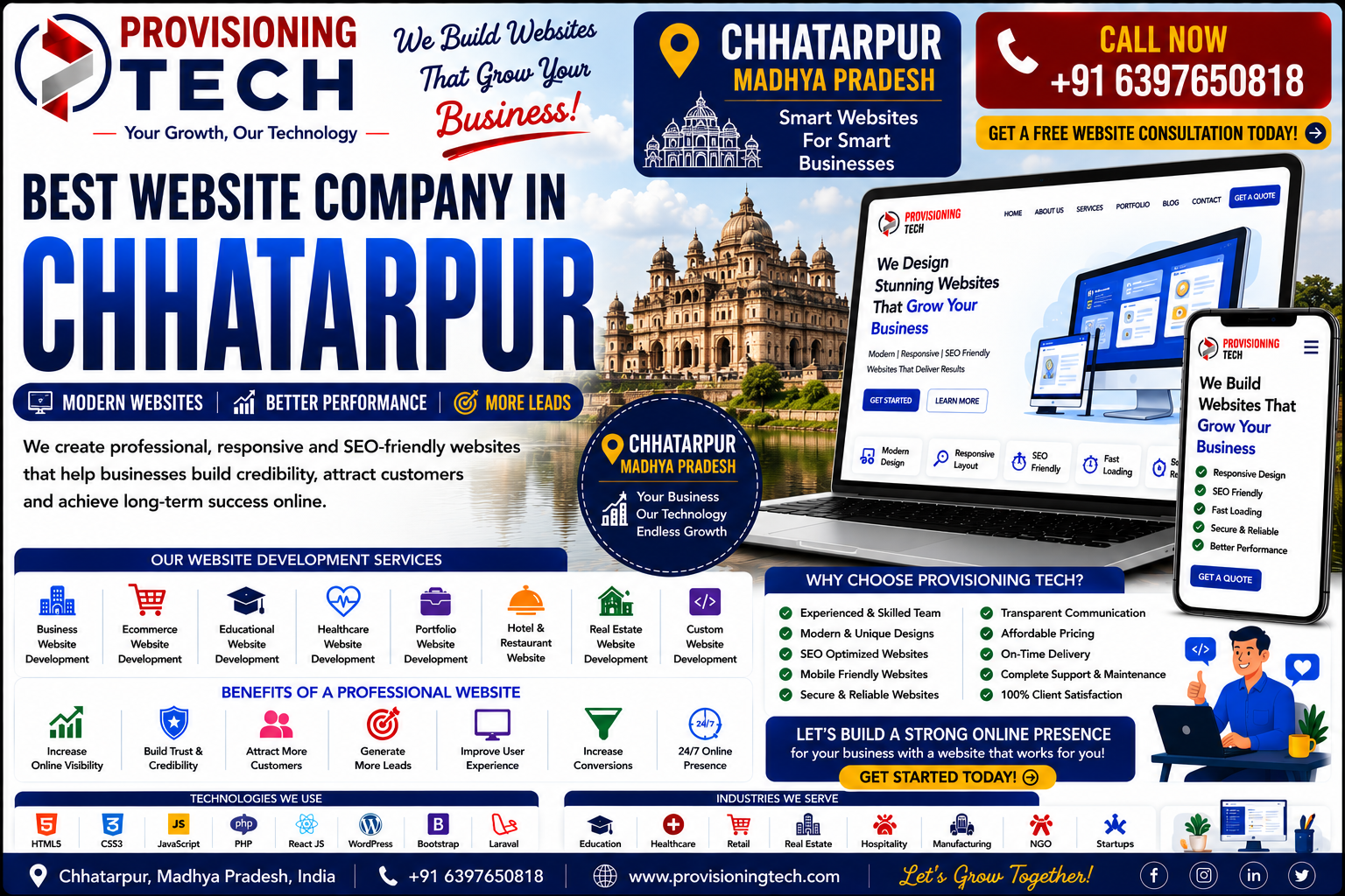 Best Website Company In Chhatarpur