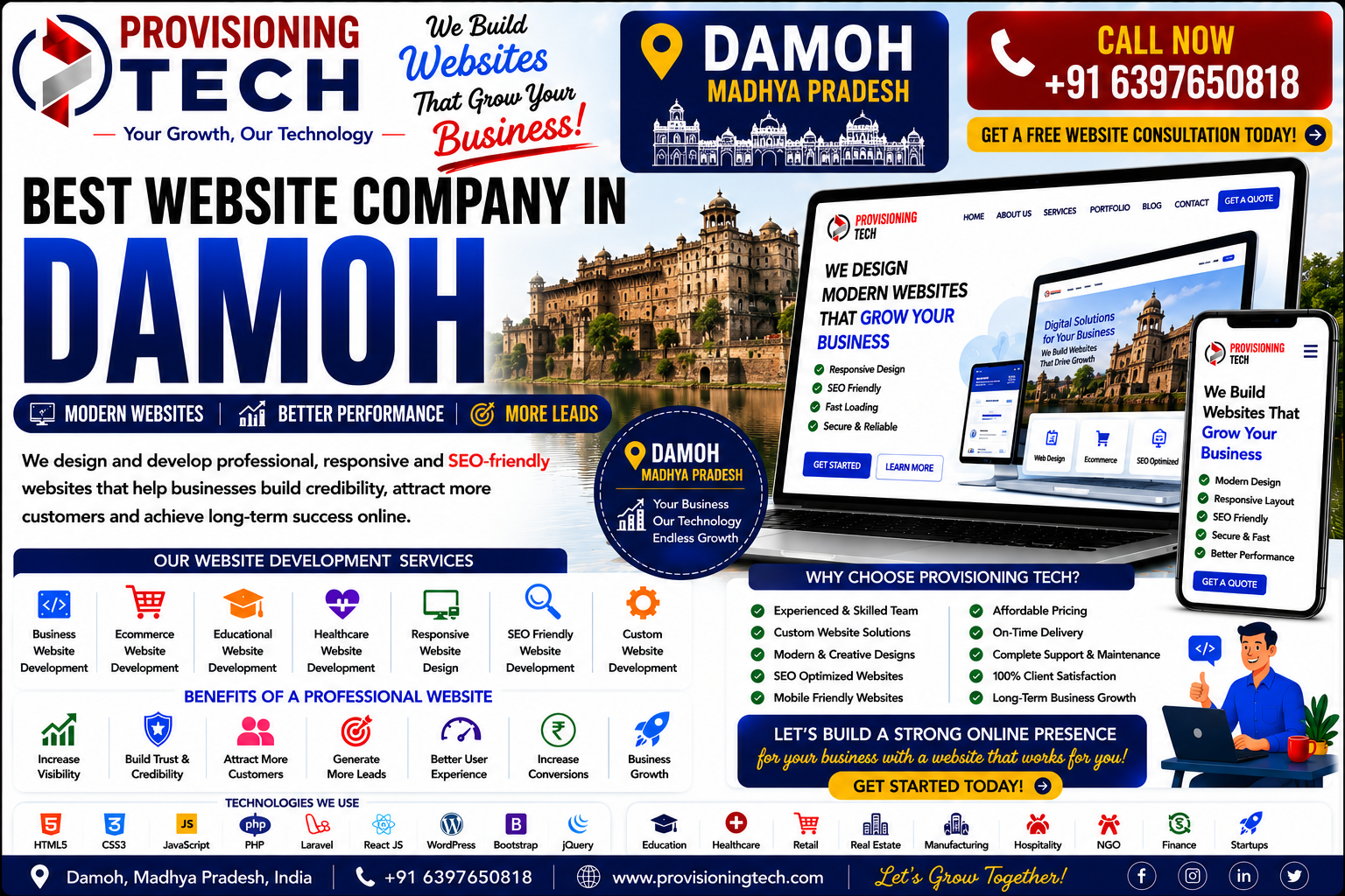 Best Website Company In Damoh