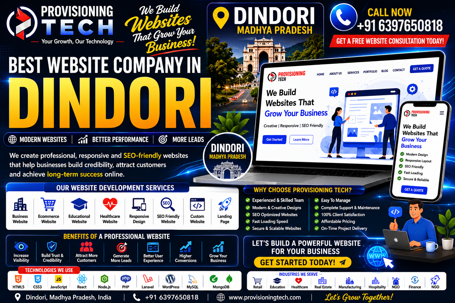 Best Website Company In Dindori