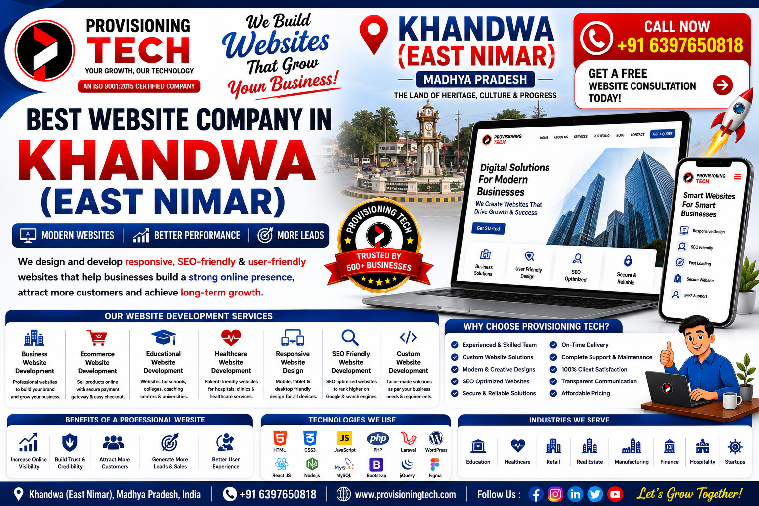 Best Website Company In Khandwa (East Nimar)