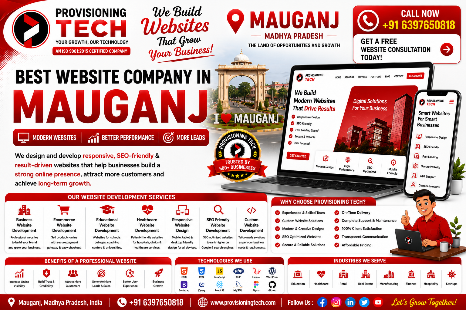 Best Website Company In Mauganj