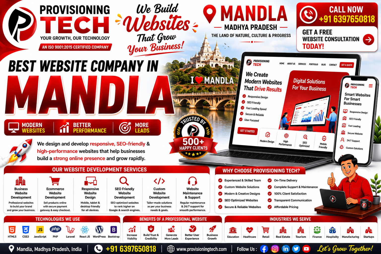 Best Website Company In Mandla