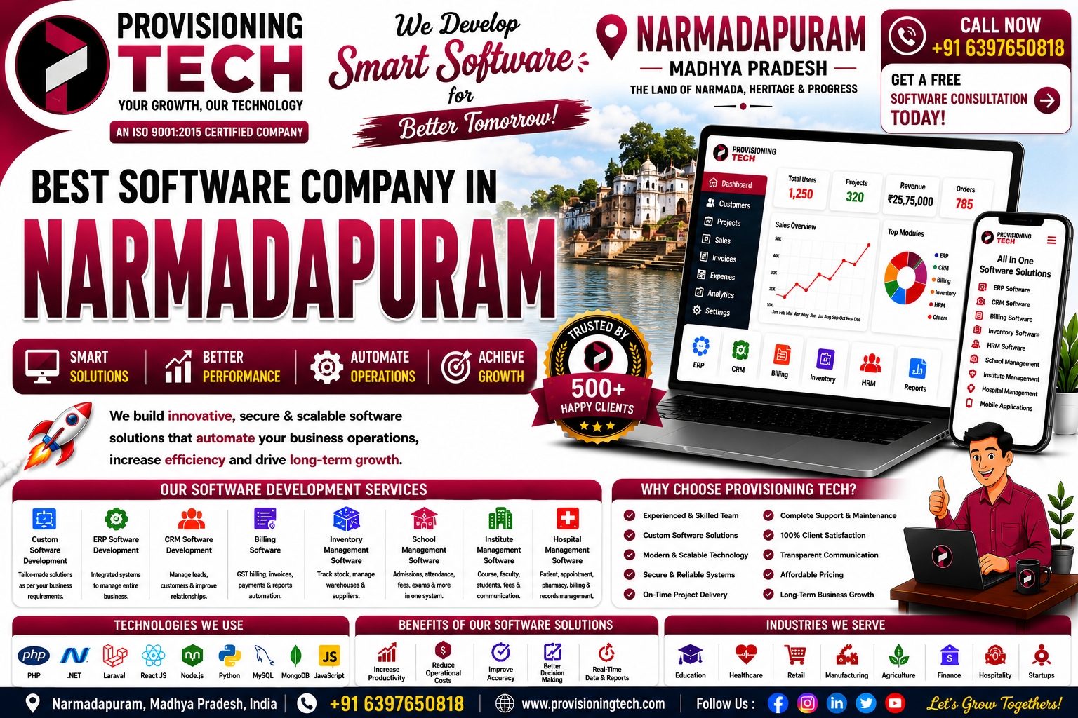 Best Software Company In Narmadapuram