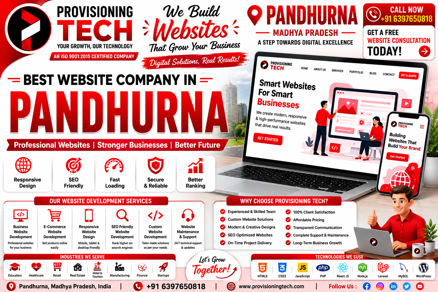 Best Website Company In Pandhurna