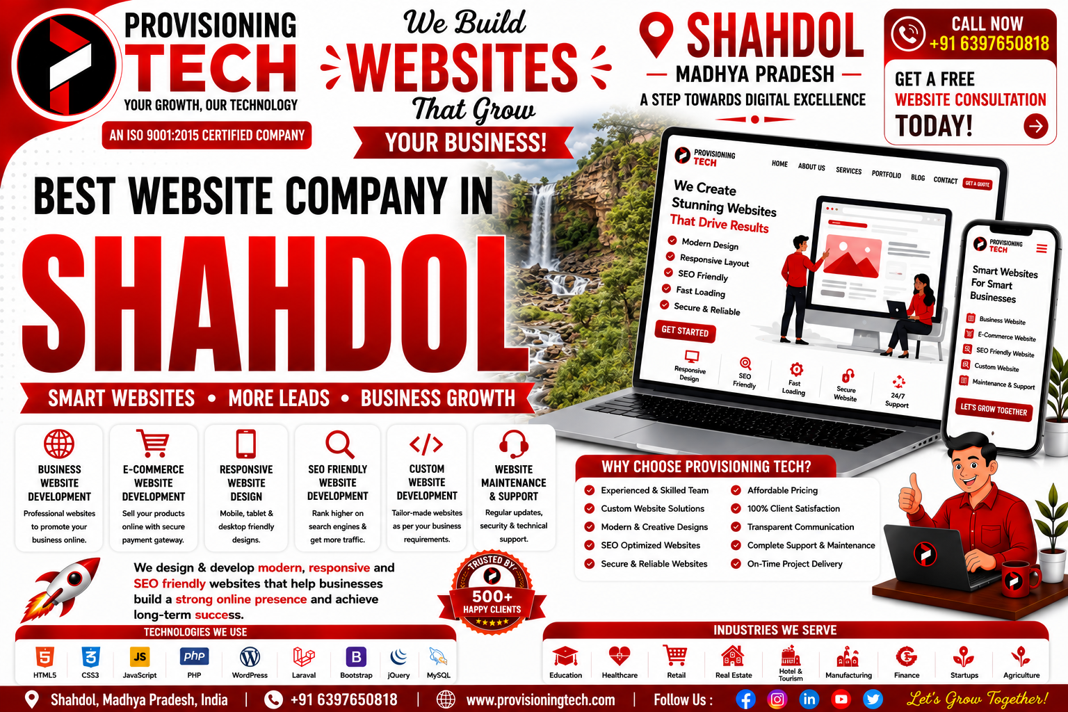 Best Website Company In Shahdol