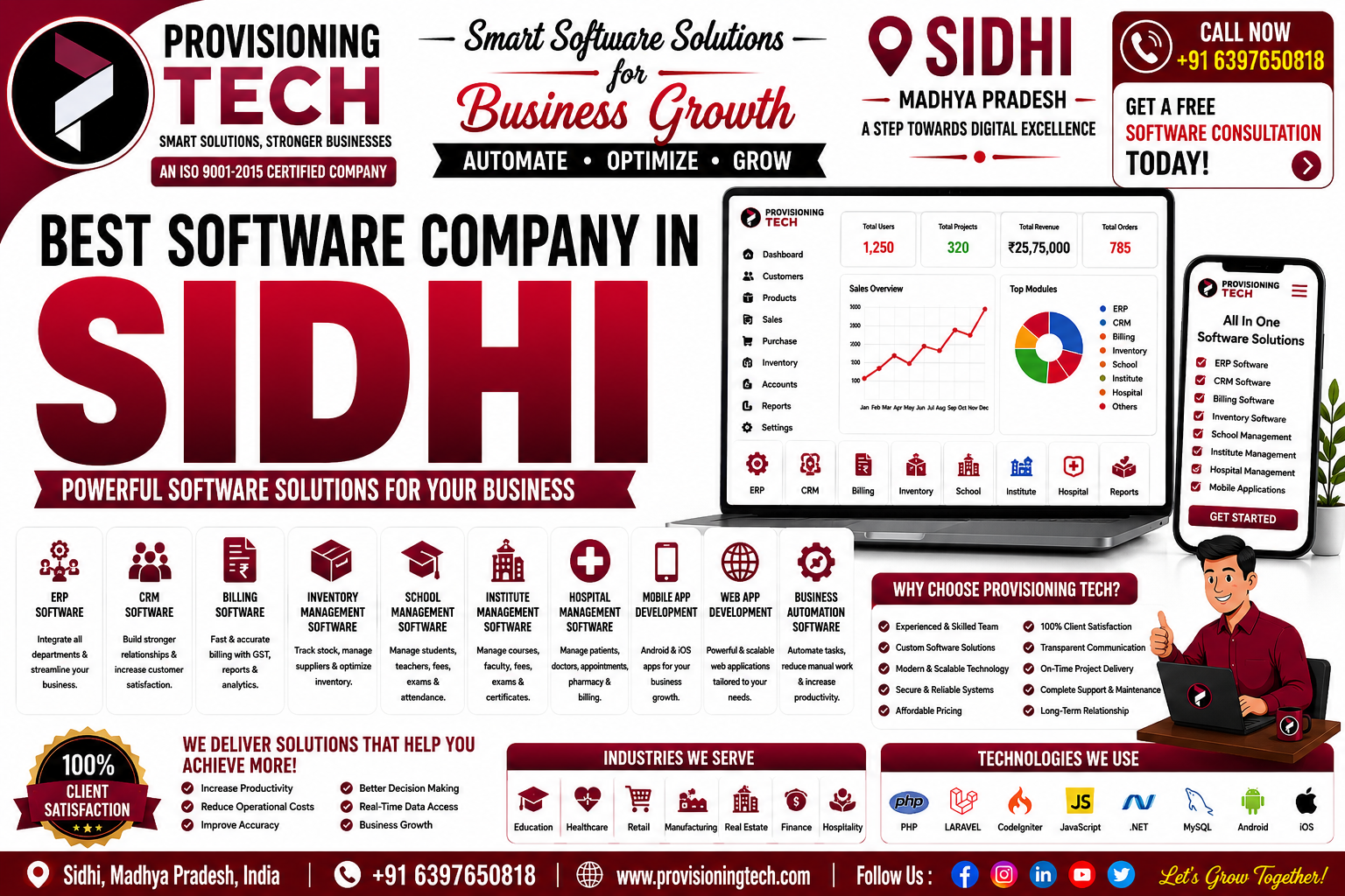 Best Software Company In Sidhi