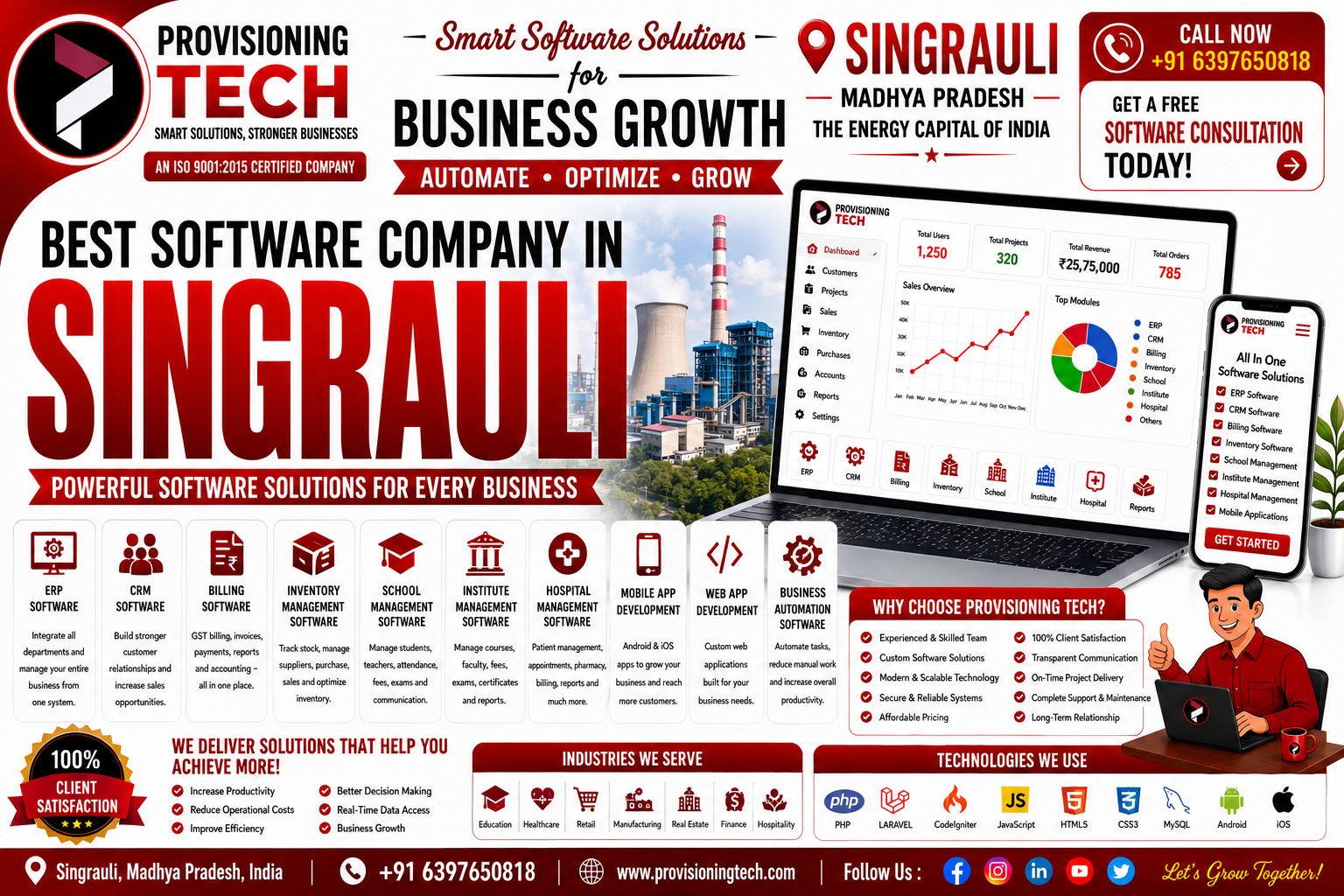 Best Software Company In Singrauli